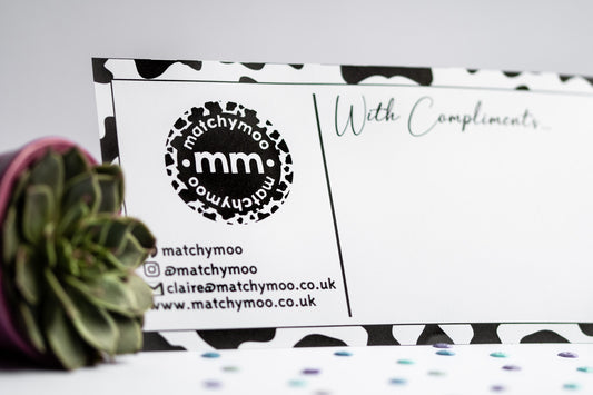 Custom Printed Compliments Slips