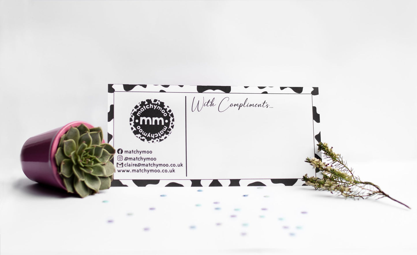 Custom Printed Compliments Slips