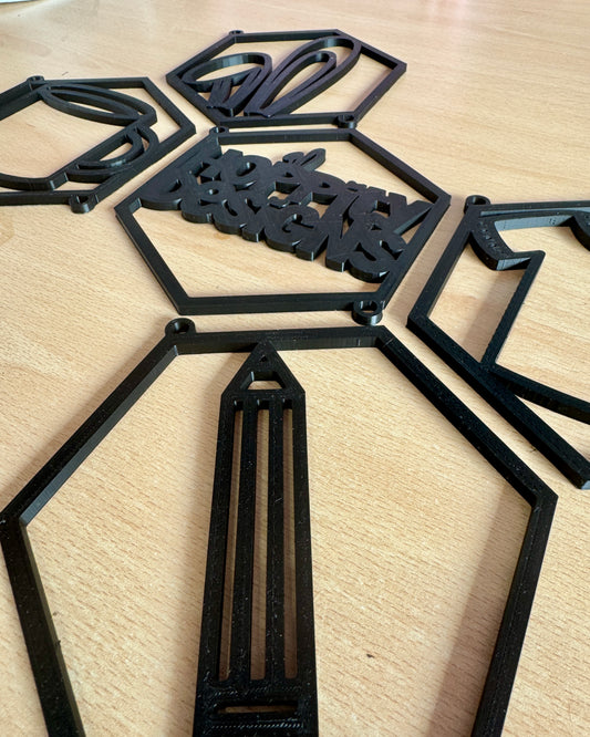 Hexagon Logo Wall Signs