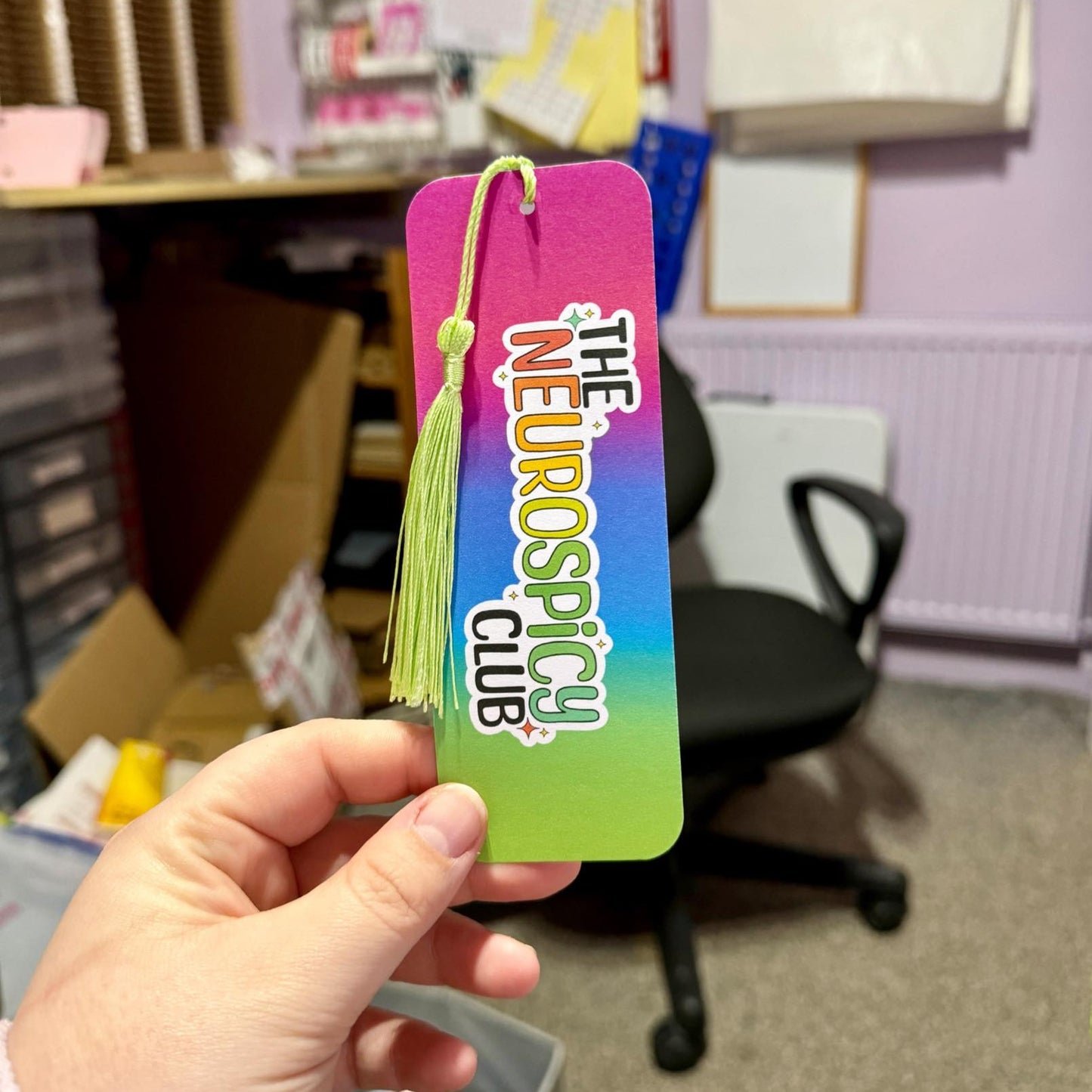 The Neurospicy Club Bookmark