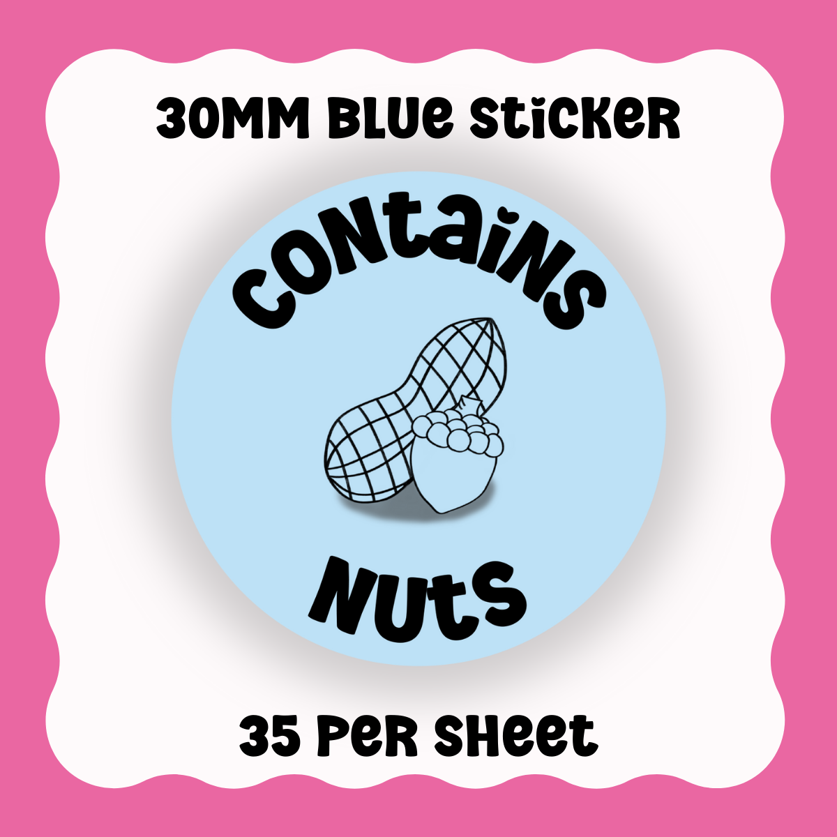 Contains Nuts - With Graphic