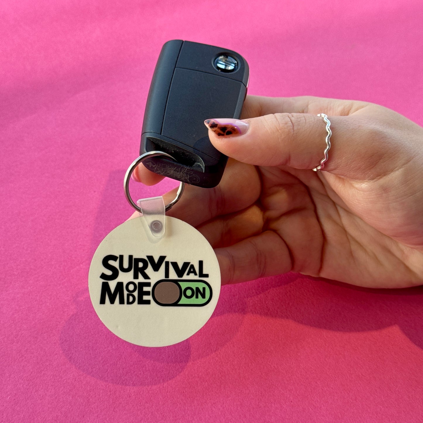 Survival Mode On Keyring