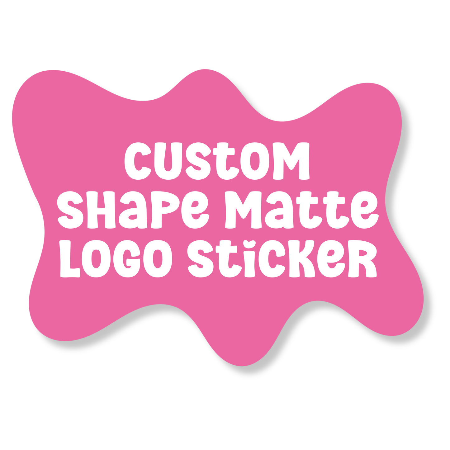 Custom Shape Logo Stickers