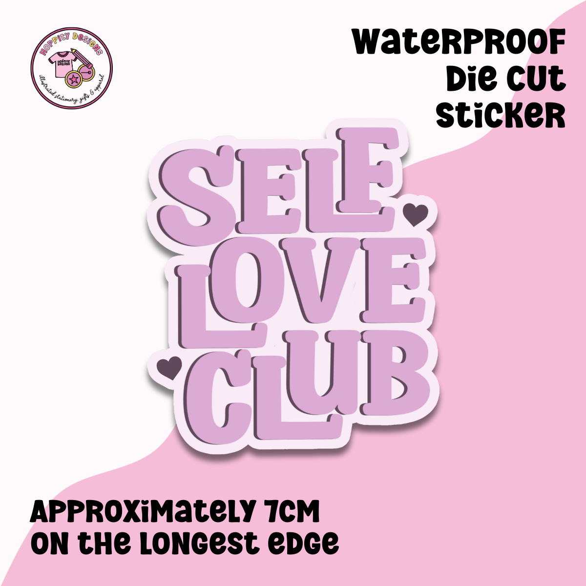 Self Love Club Sticker