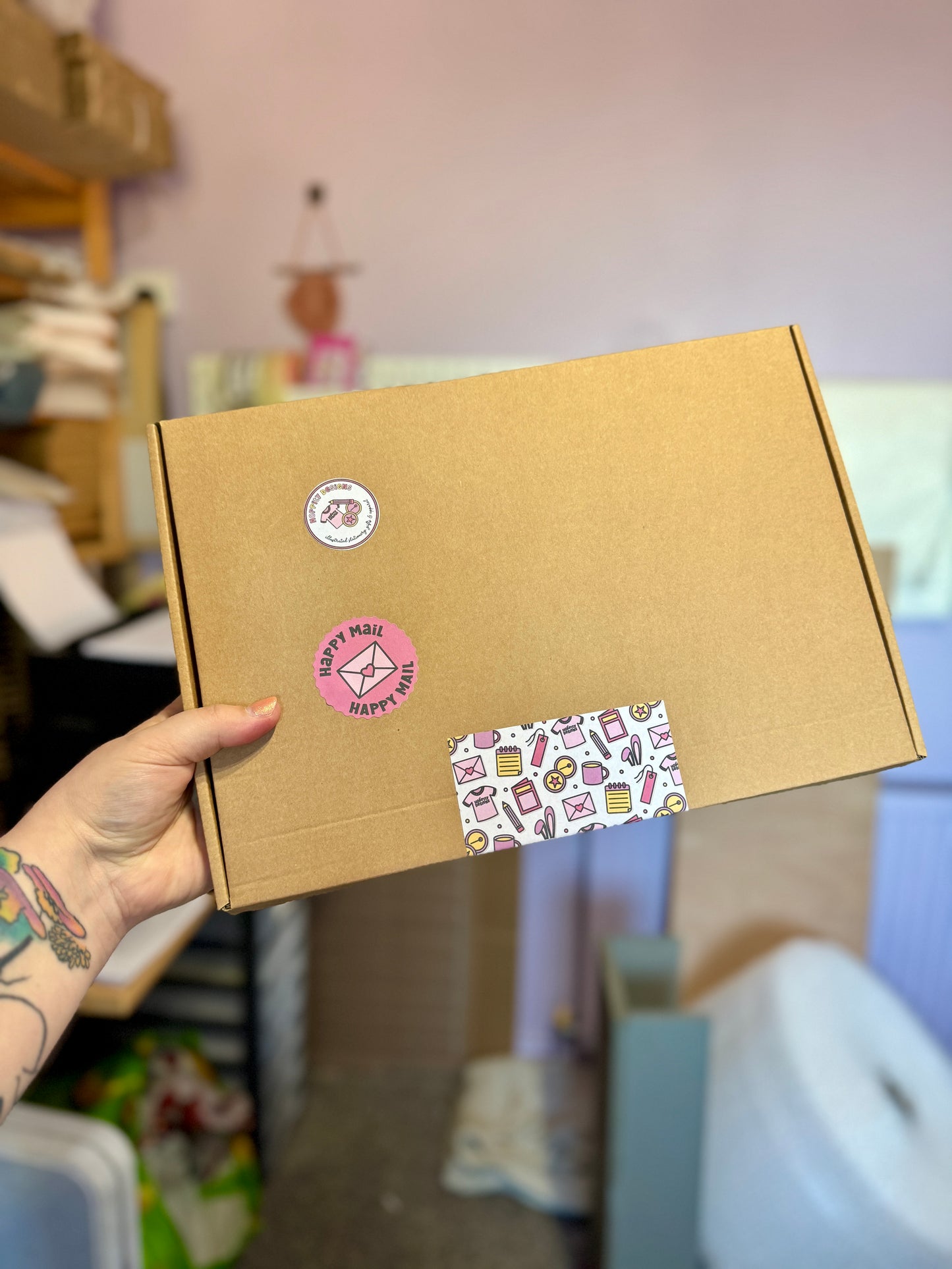 Custom Printed Box Seal Stickers