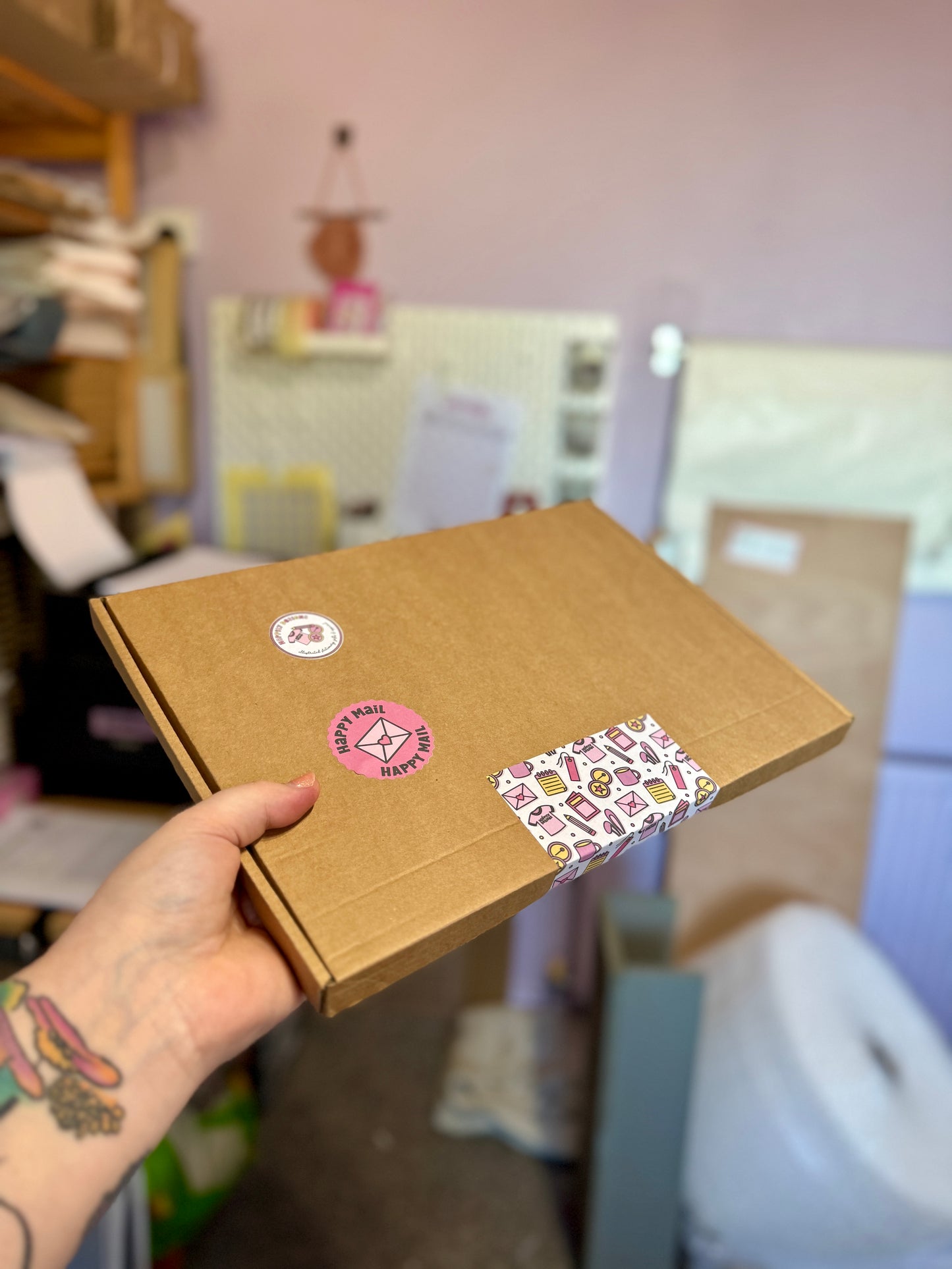 Custom Printed Box Seal Stickers