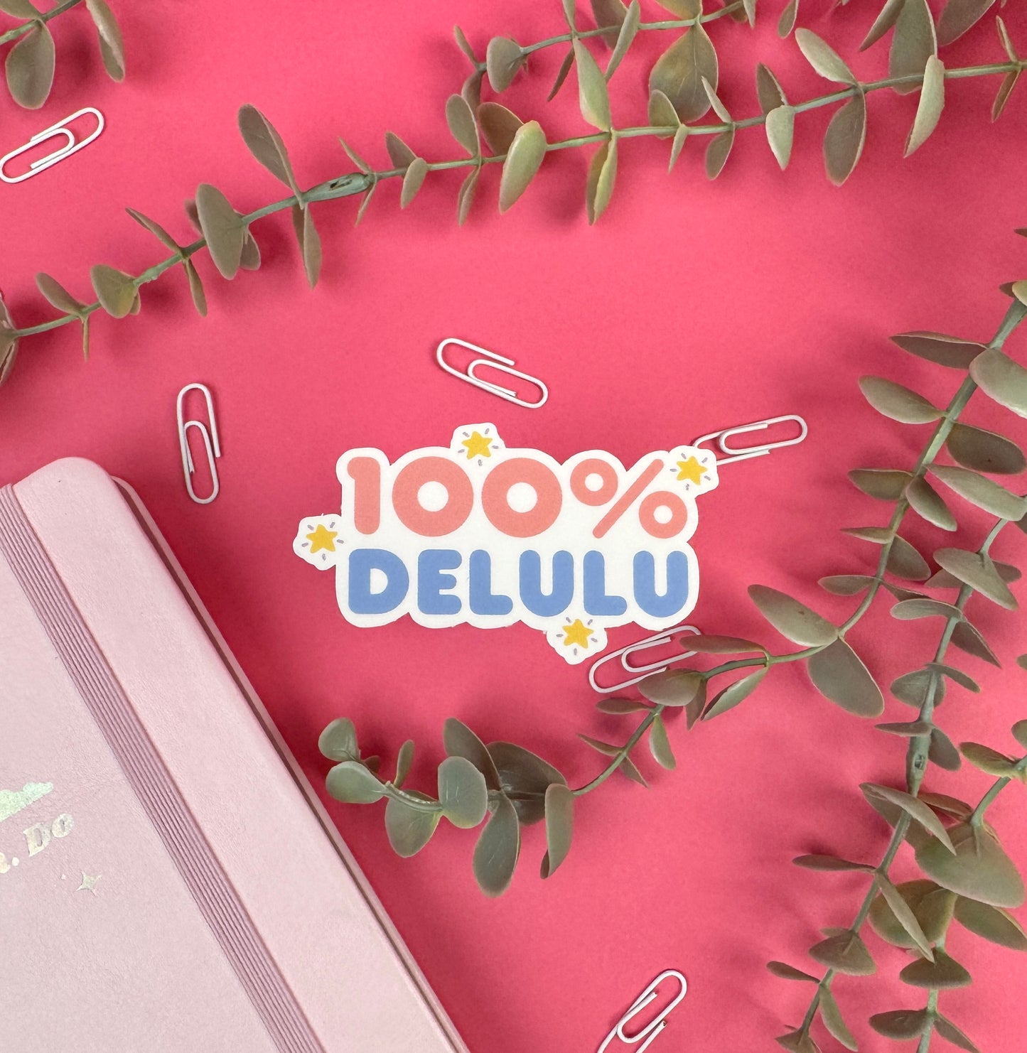 Delulu Die Cut Sticker