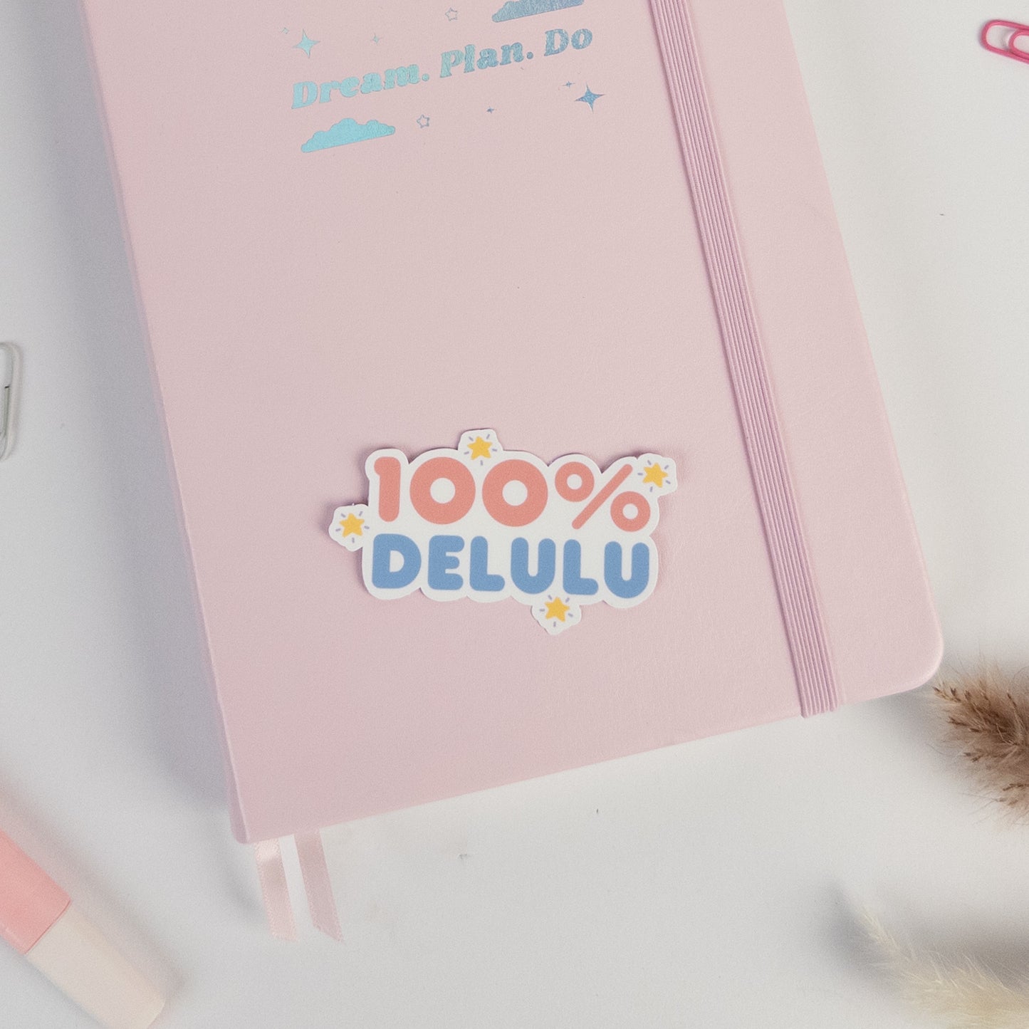 Delulu Die Cut Sticker