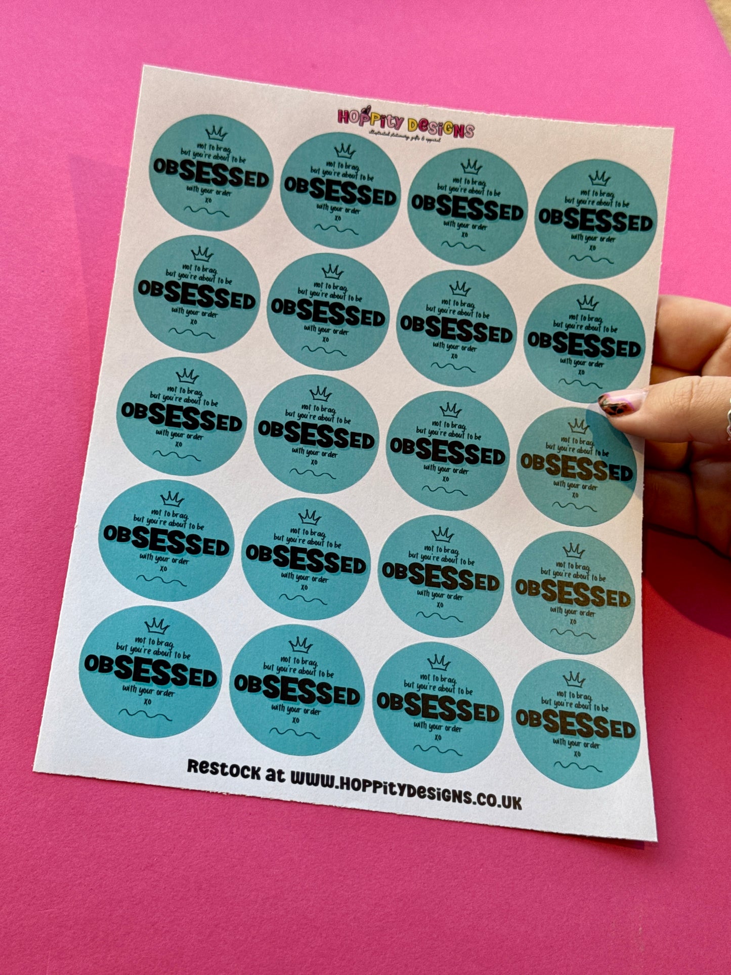 You're About to be Obsessed With Your Order Stickers