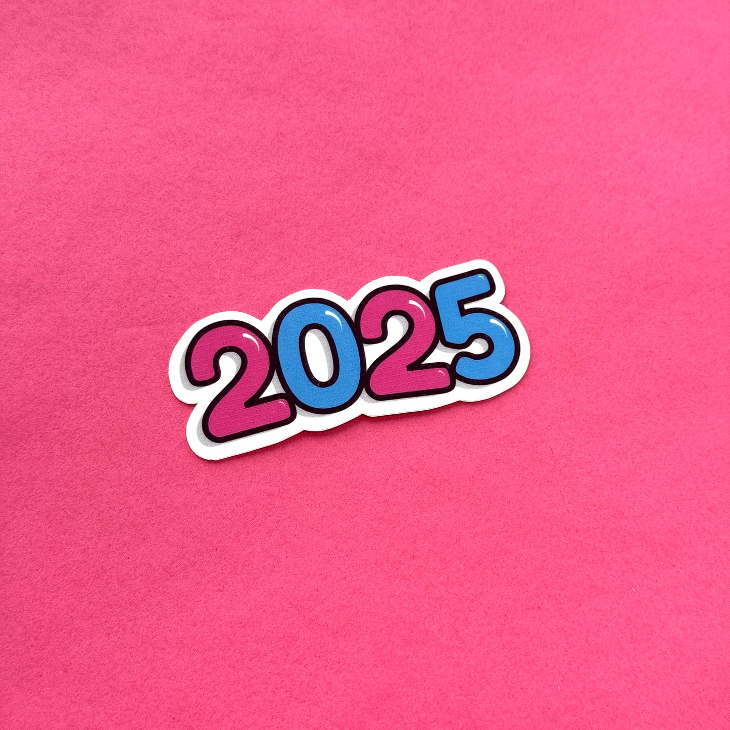 2025 Die Cut Sticker