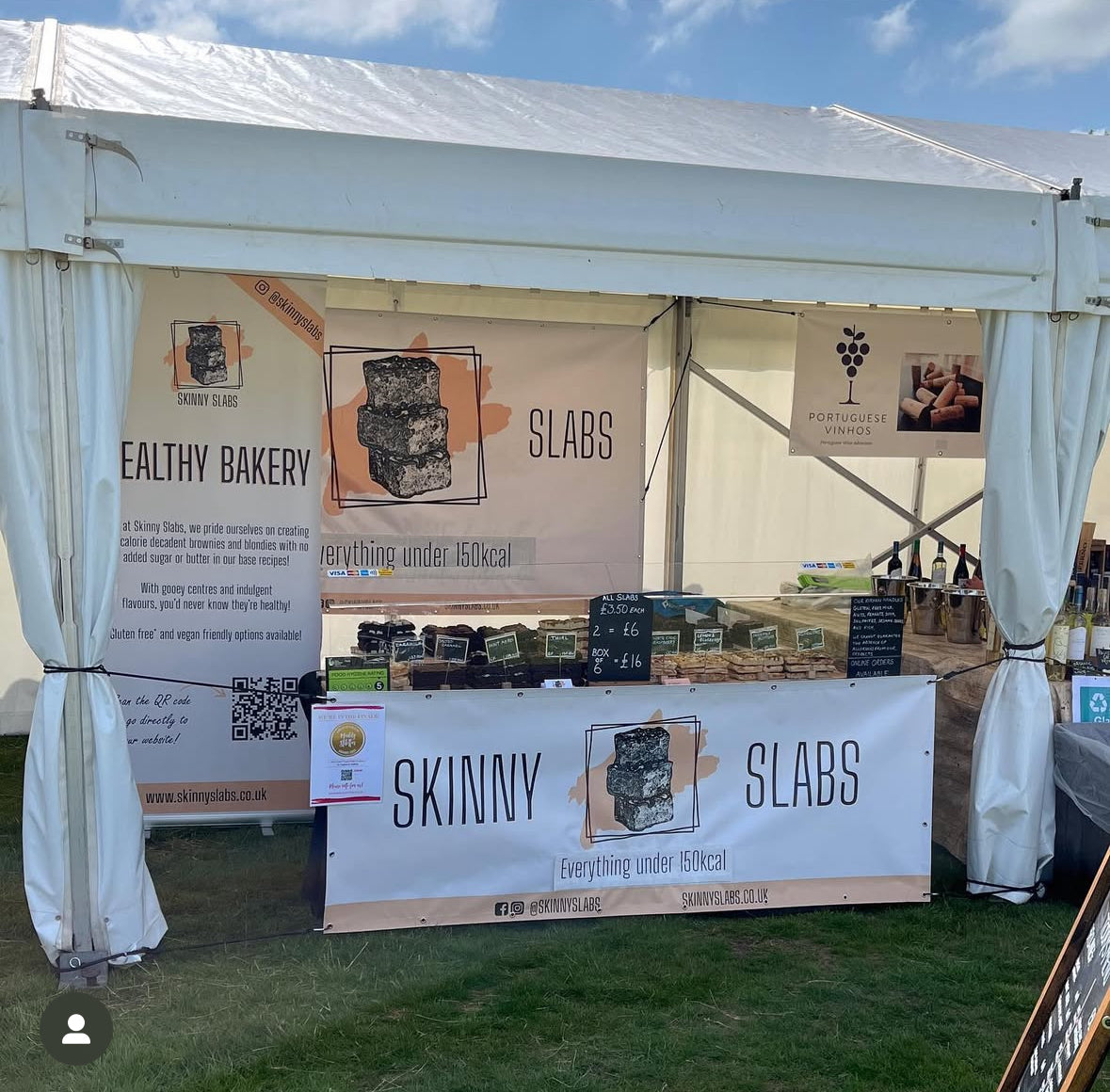 Custom Roller Banner – 85cm x 200cm – Perfect for Market Stalls, Pop-Ups & Promotional Displays