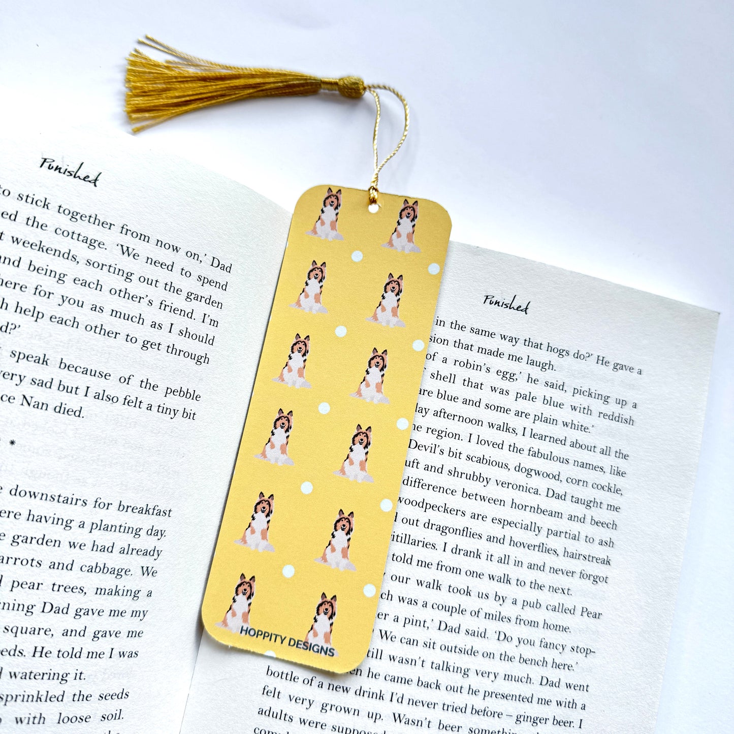 Rough Collie Bookmark