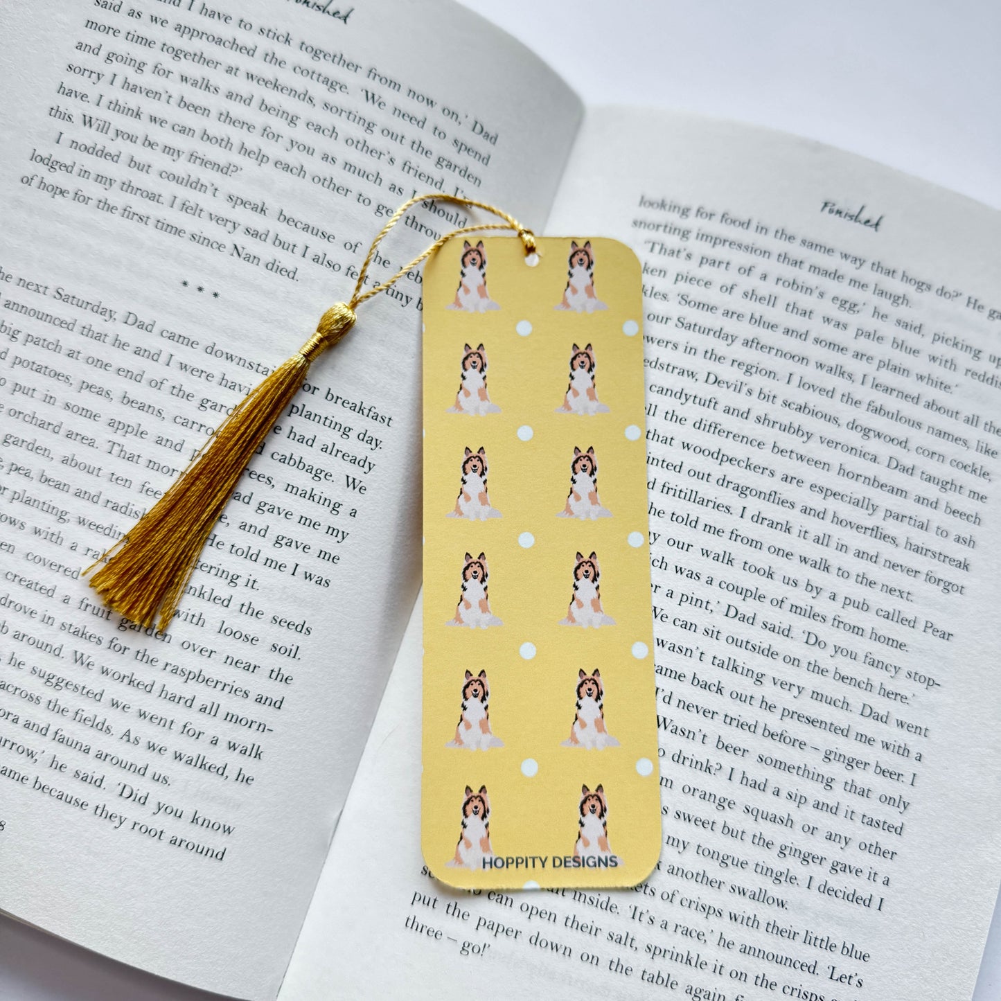 Rough Collie Bookmark