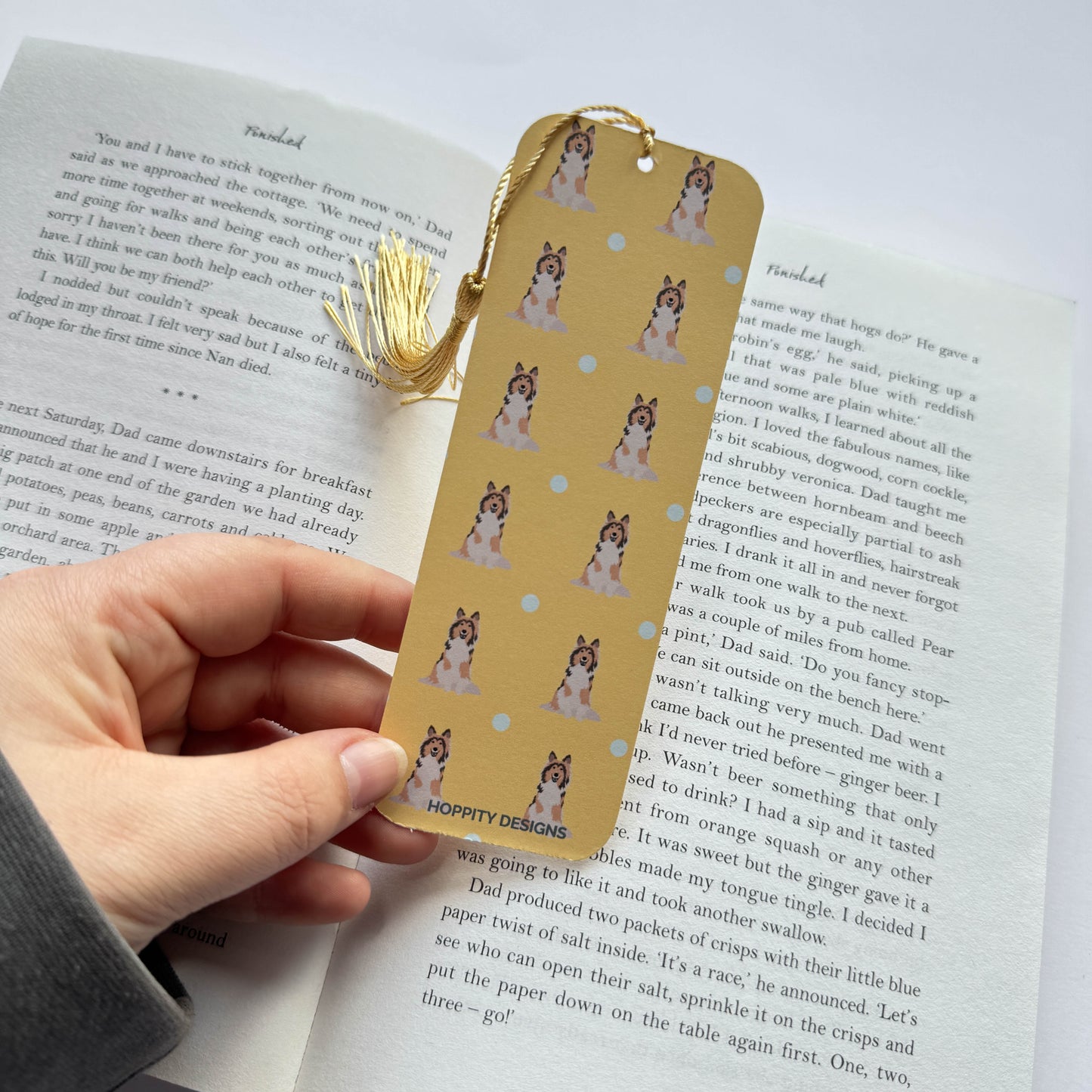 Rough Collie Bookmark