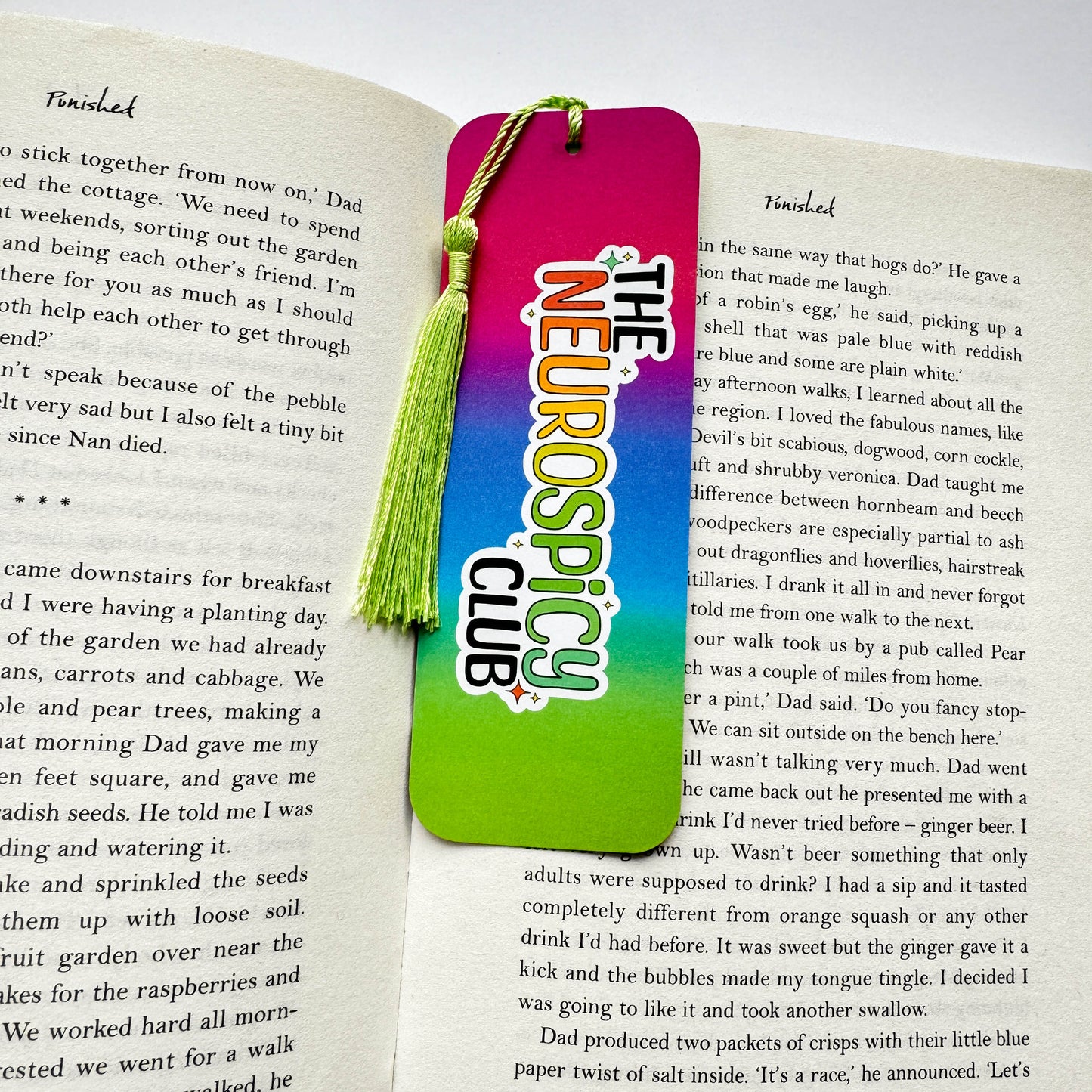The Neurospicy Club Bookmark