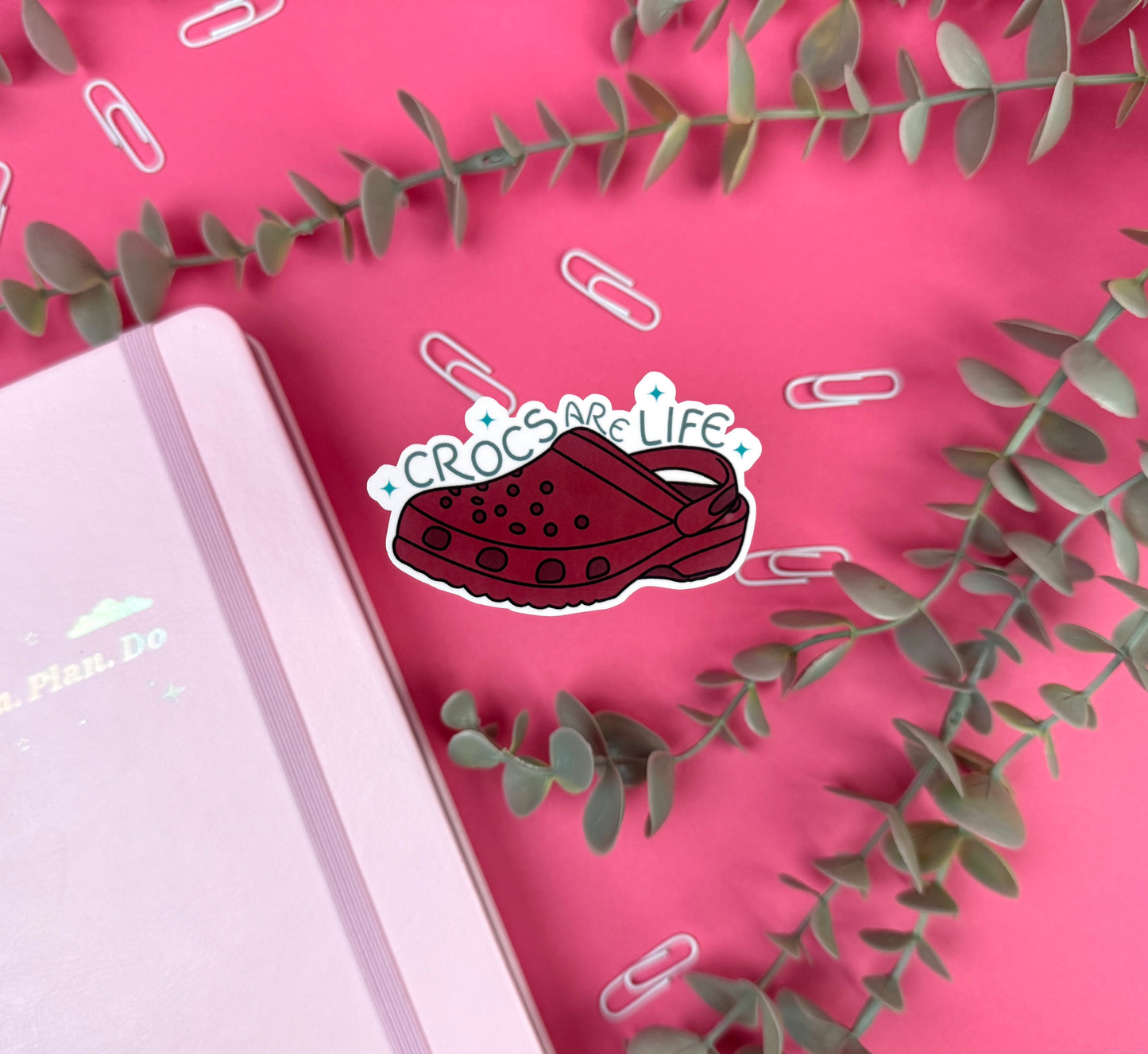 Crocs Are Life Die Cut Sticker