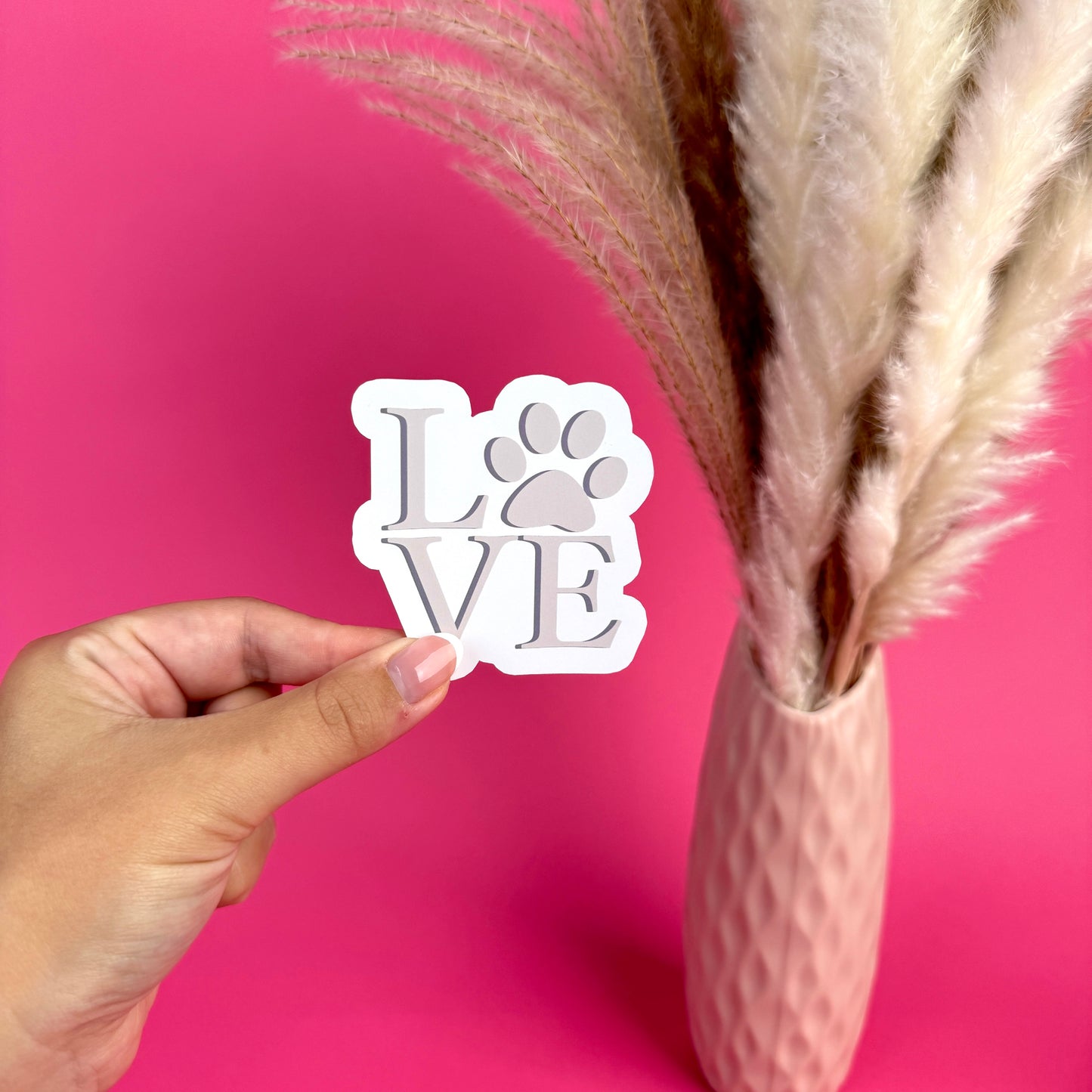 LOVE Die Cut Sticker