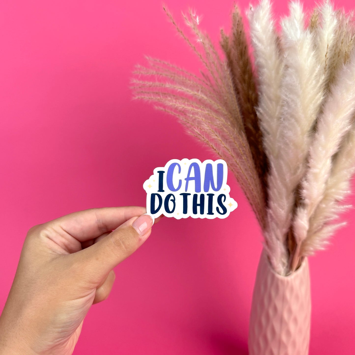 I CAN Do This Die Cut Sticker