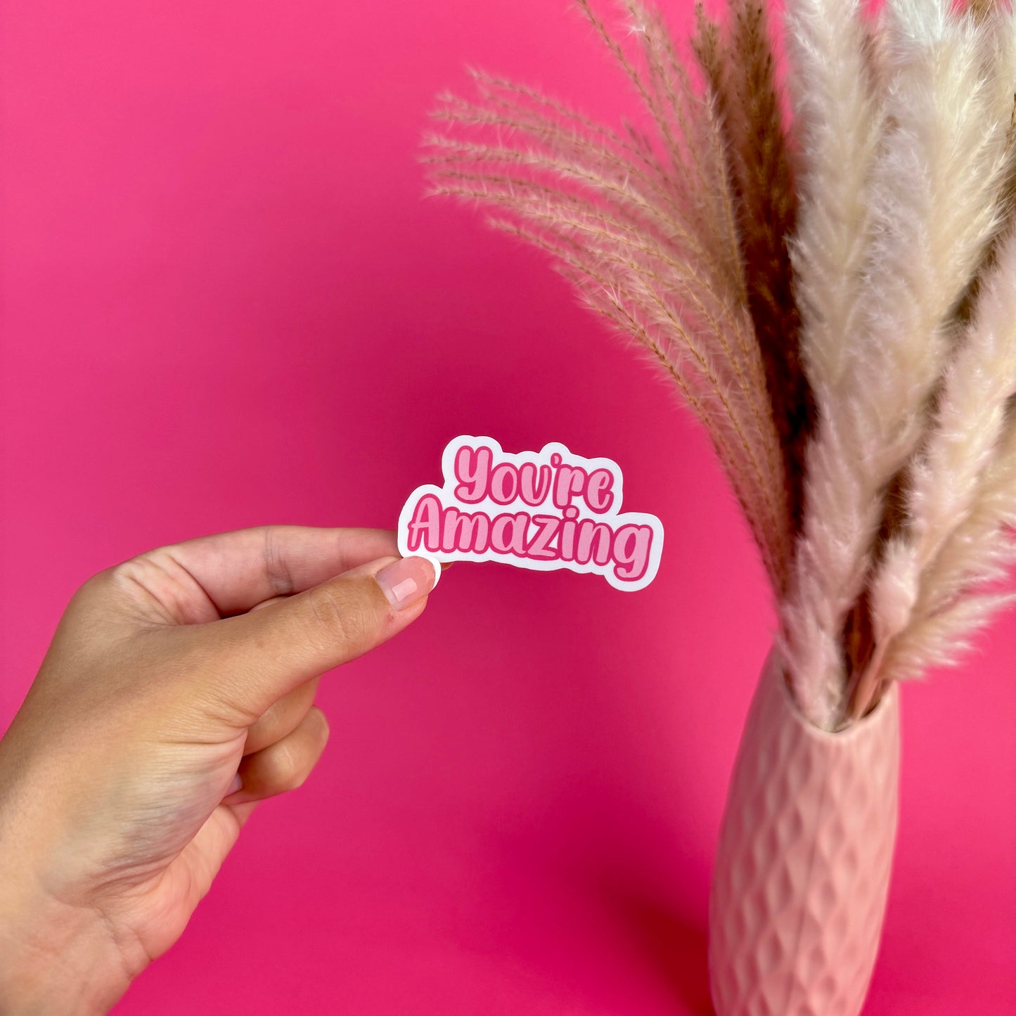 You’re Amazing Die Cut Sticker