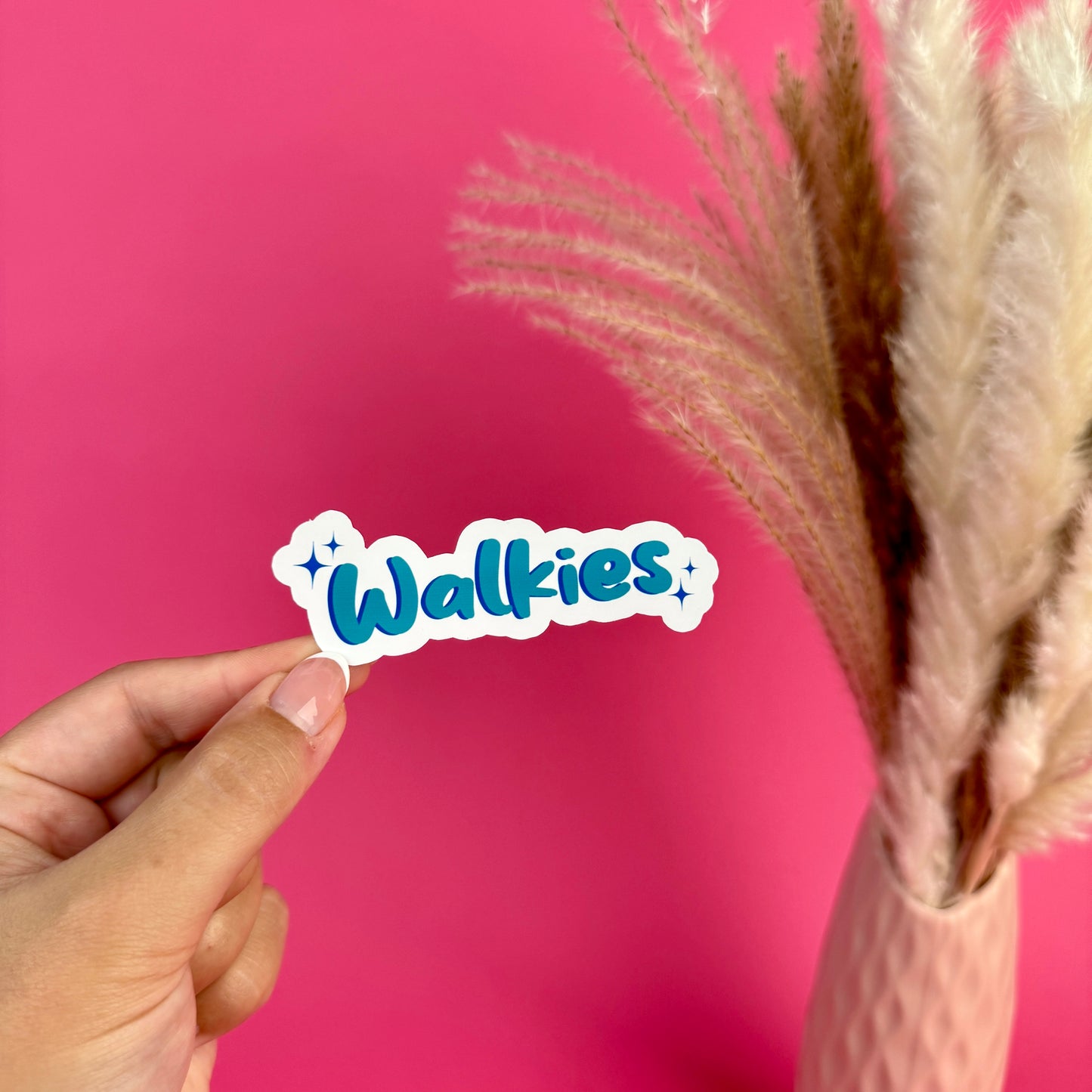 Walkies Die Cut Sticker