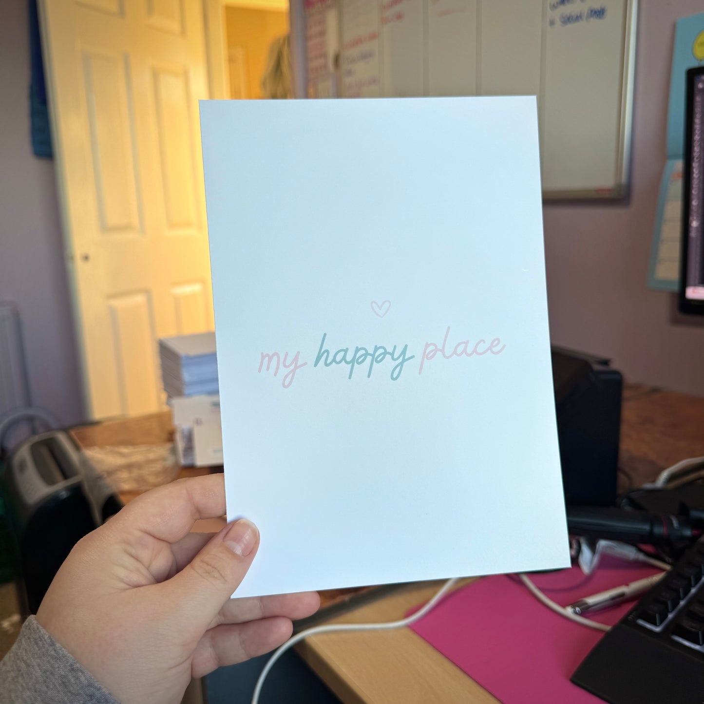 My Happy Place Print