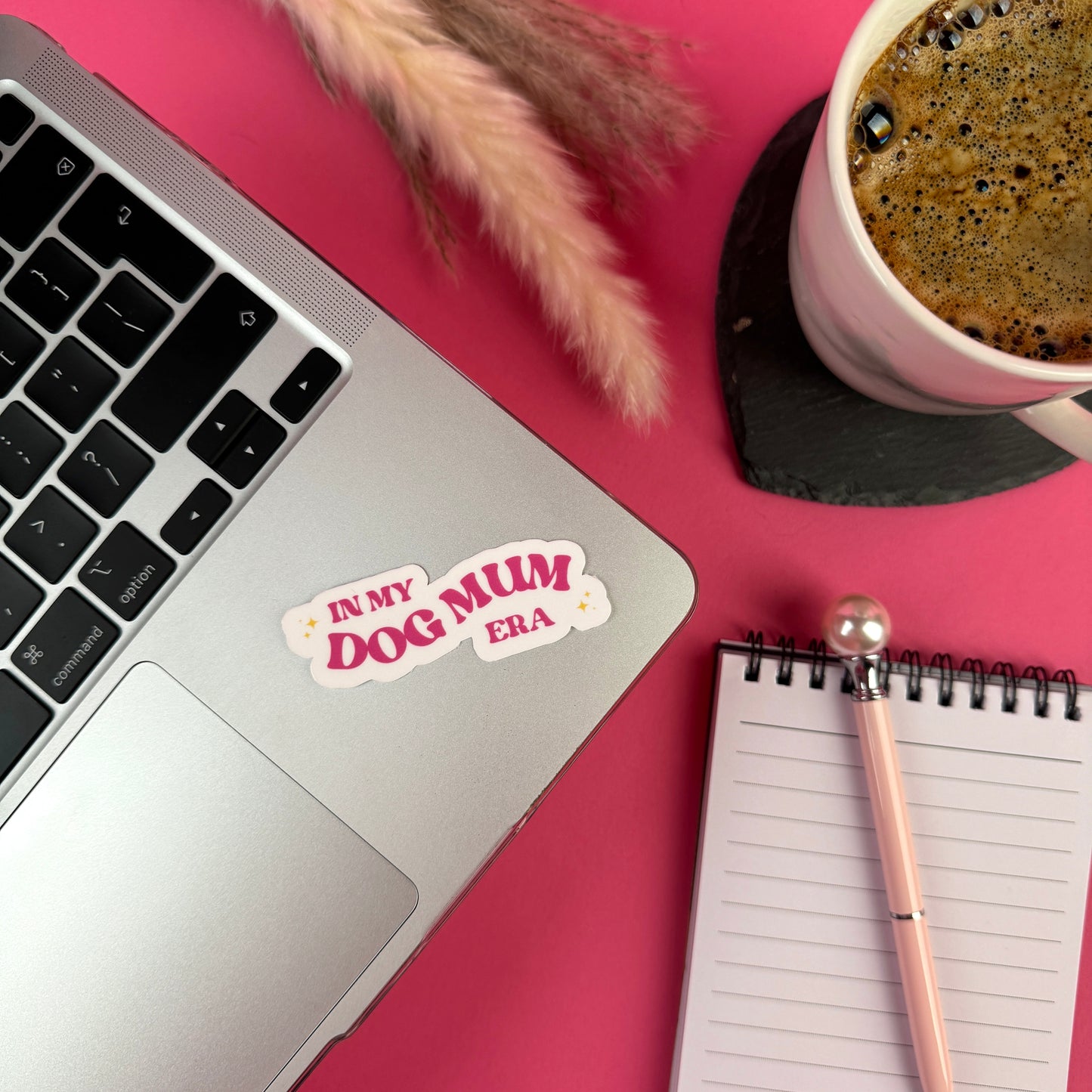 In my dog Mum era die cut sticker