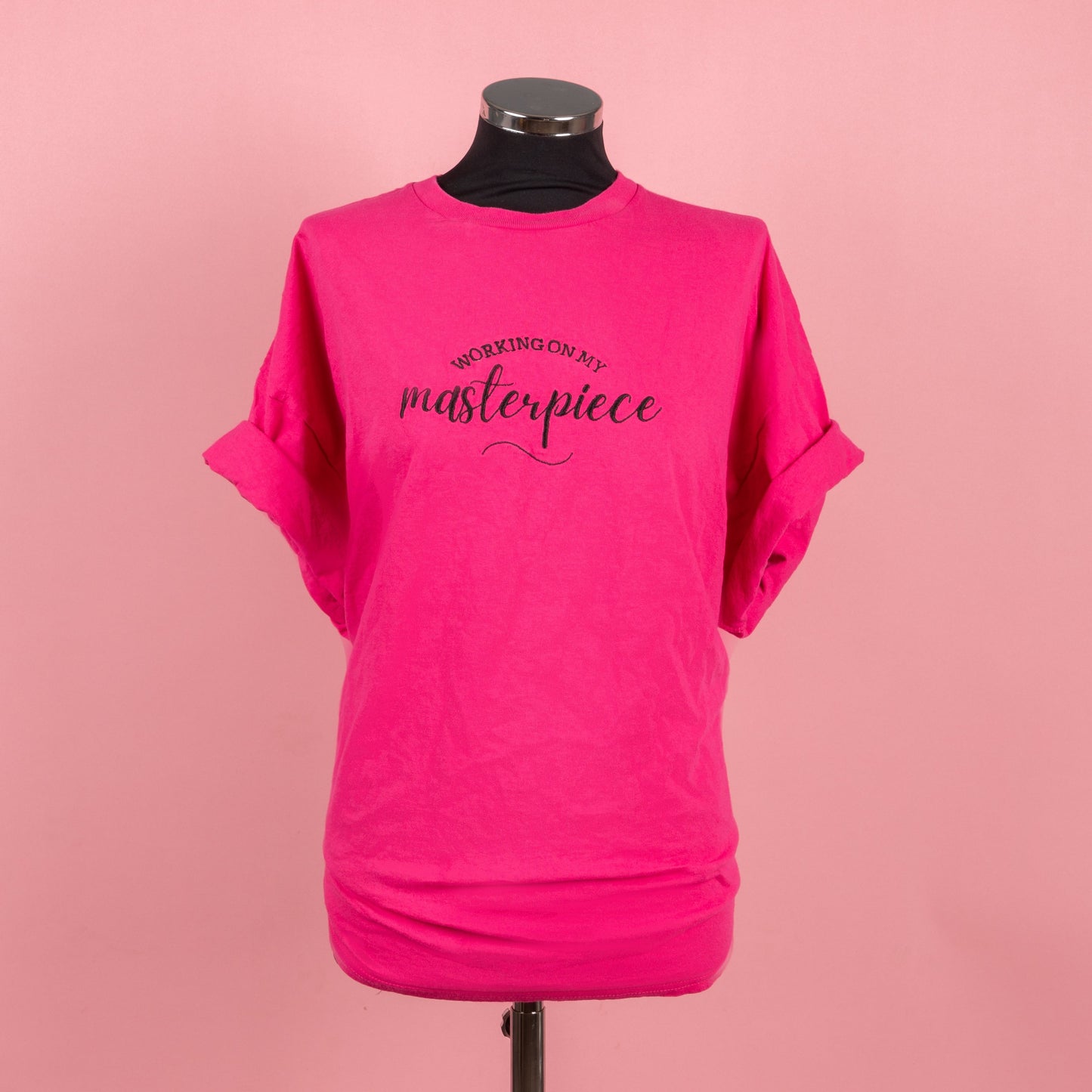 Working on my Masterpiece T-Shirt