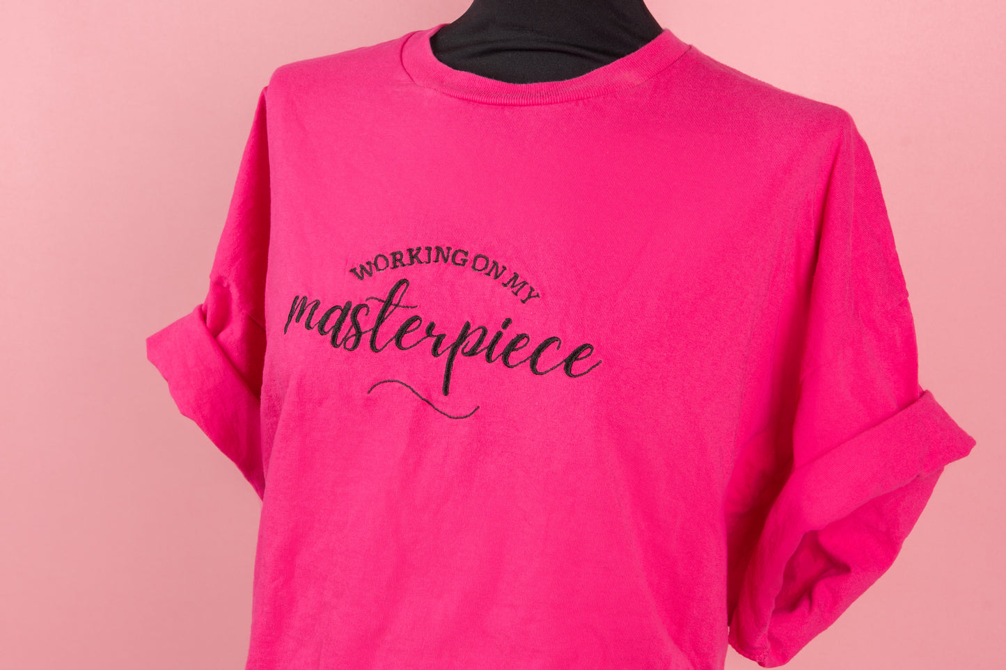Working on my Masterpiece T-Shirt
