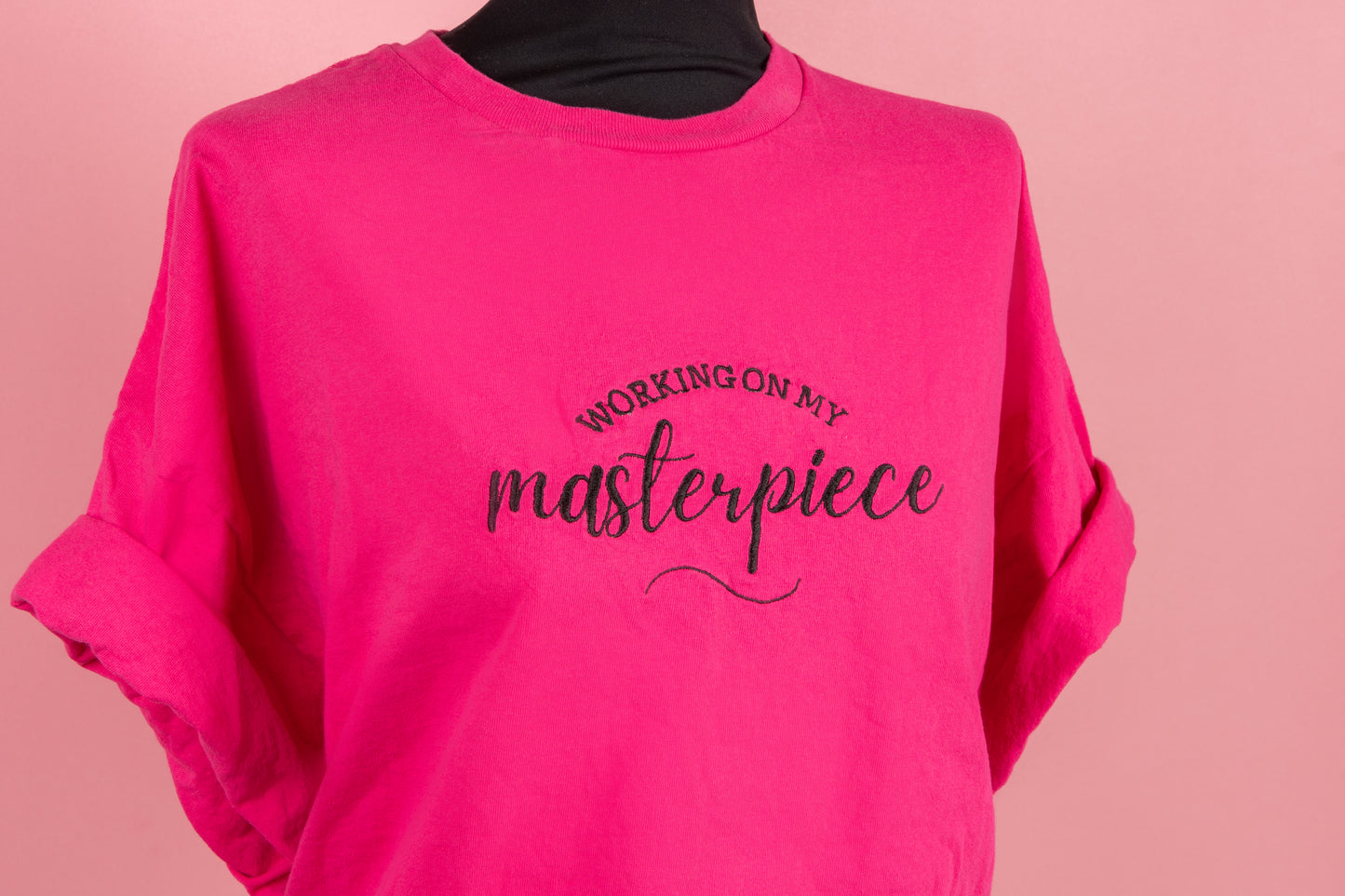 Working on my Masterpiece T-Shirt