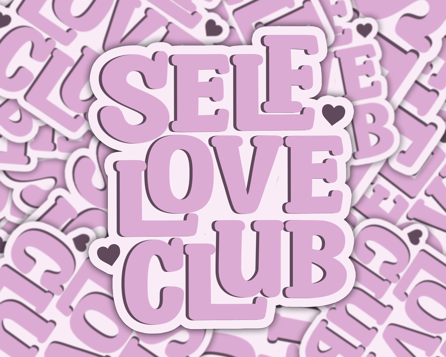 Self Love Club Sticker