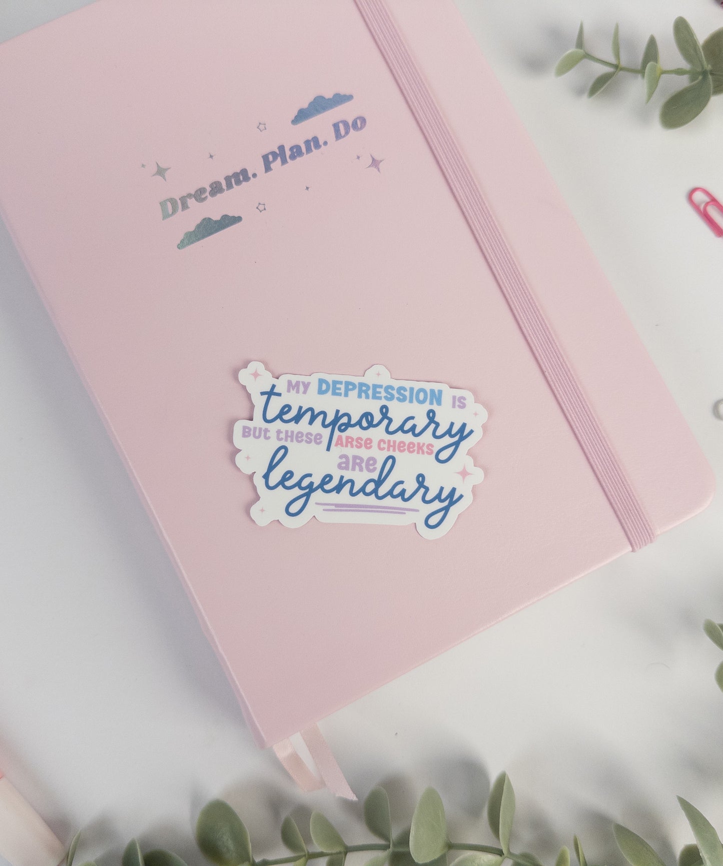 Funny Sweary Die Cut Sticker