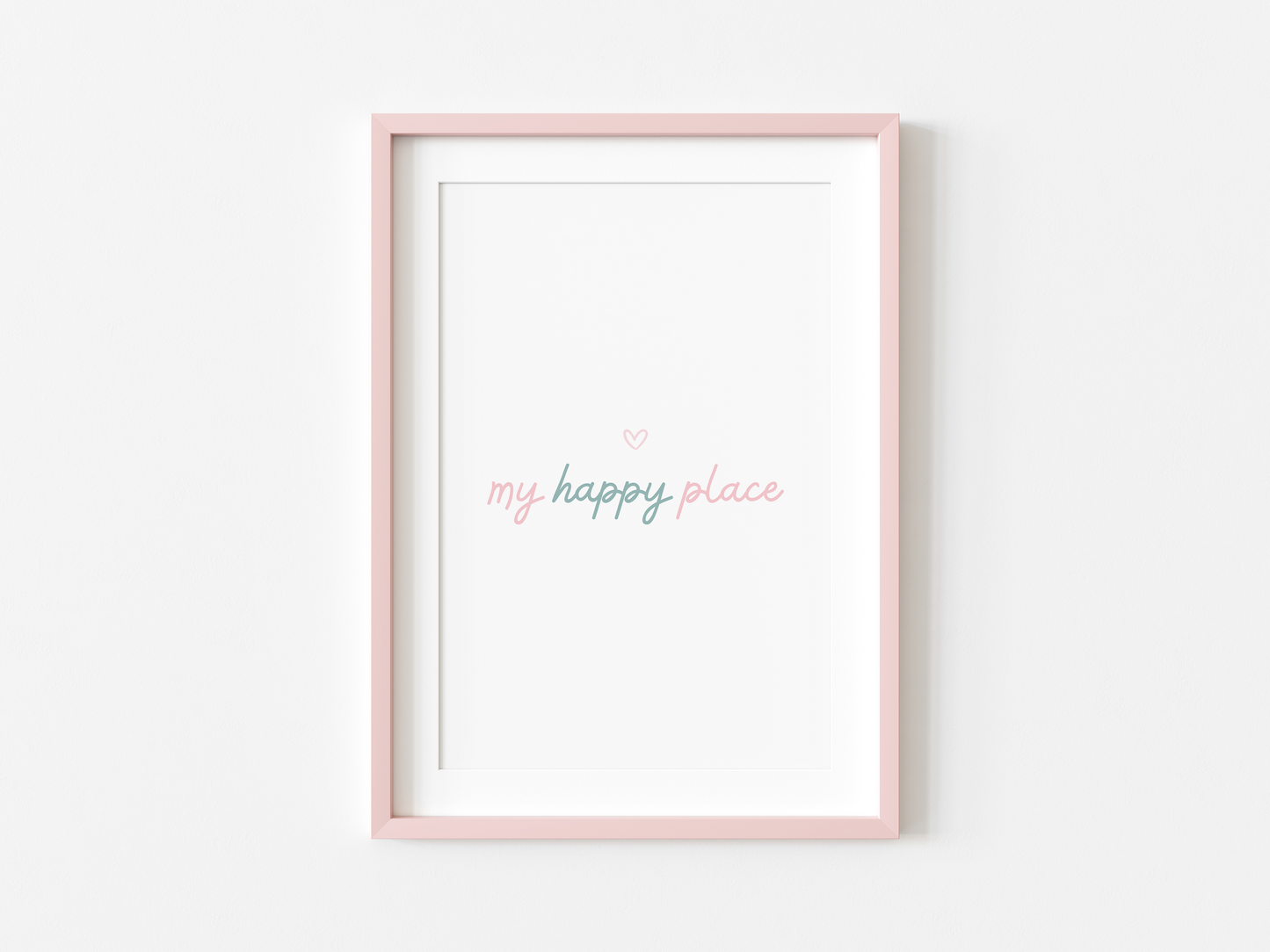 My Happy Place Print