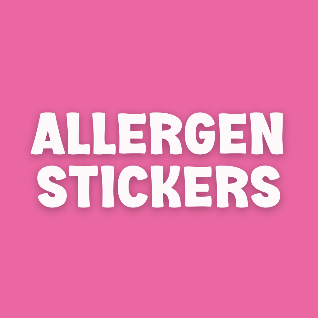 Standard Allergen Stickers