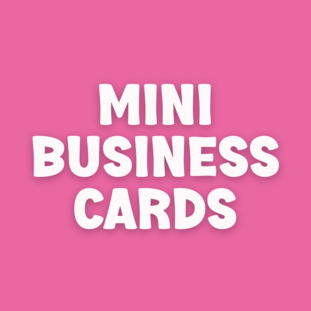 Mini Business Cards