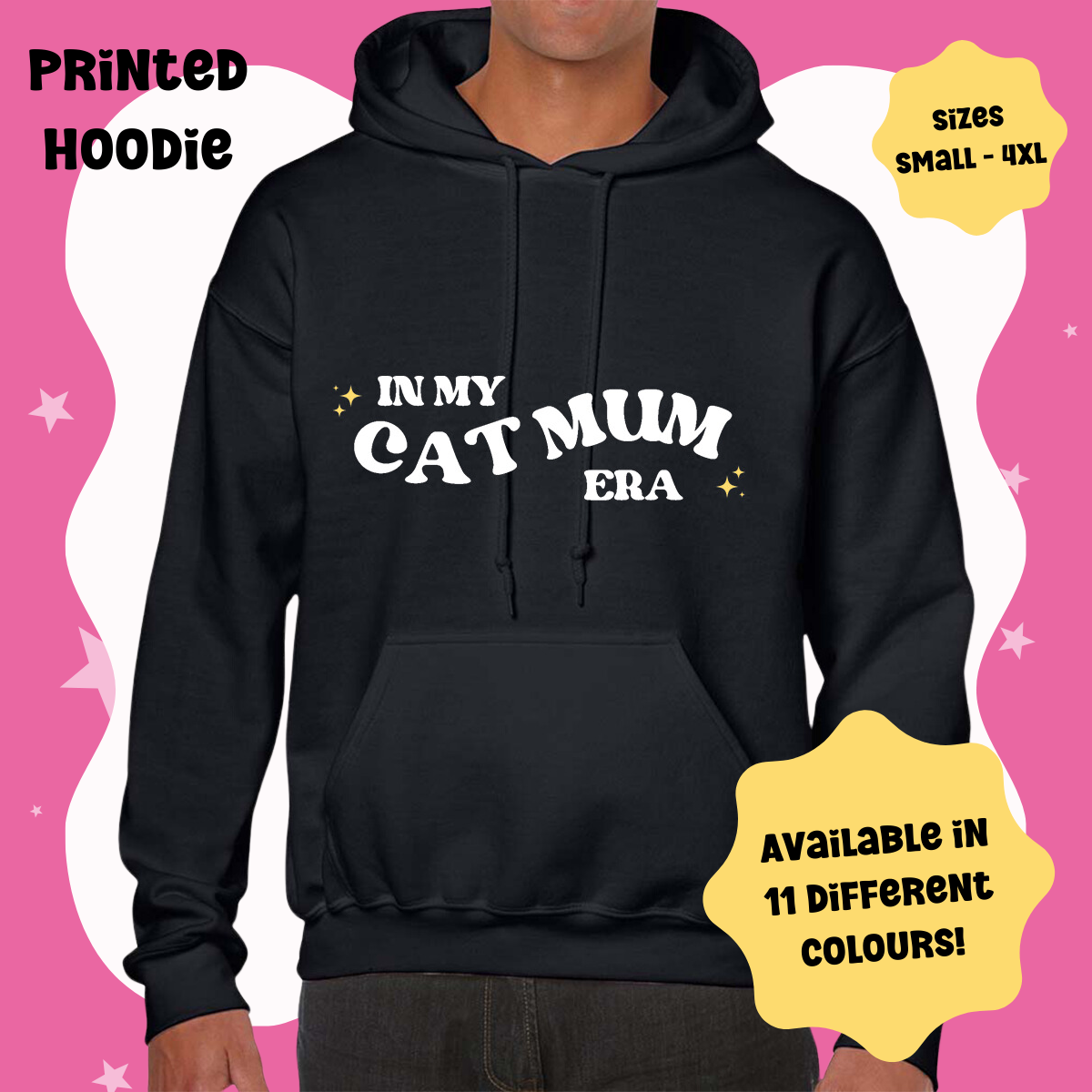 In My Cat Mum Era Hoodie