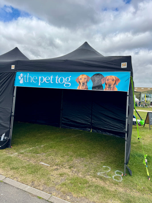 Custom Gazebo Valance Banner – 280cm x 40cm – Perfect for Market Stalls, Pop-Ups &amp; Events