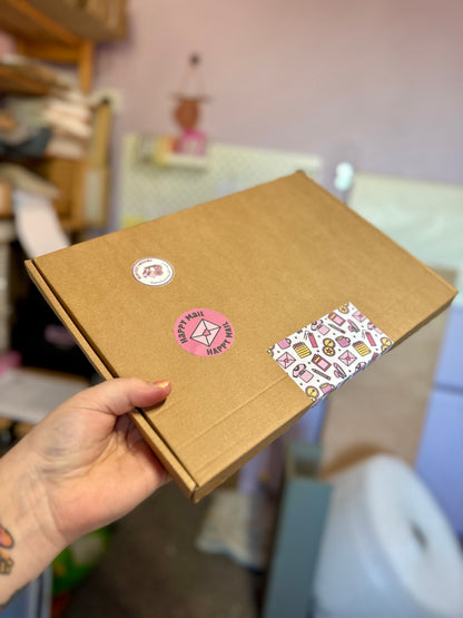 Custom Printed Box Seal Stickers