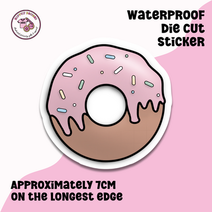 Donut Die Cut Sticker
