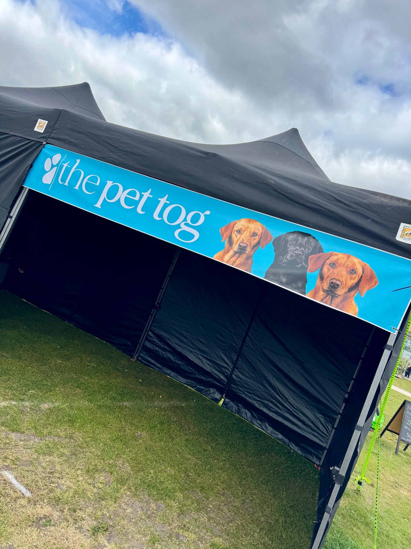 Custom Gazebo Valance Banner – 280cm x 40cm – Perfect for Market Stalls, Pop-Ups &amp; Events