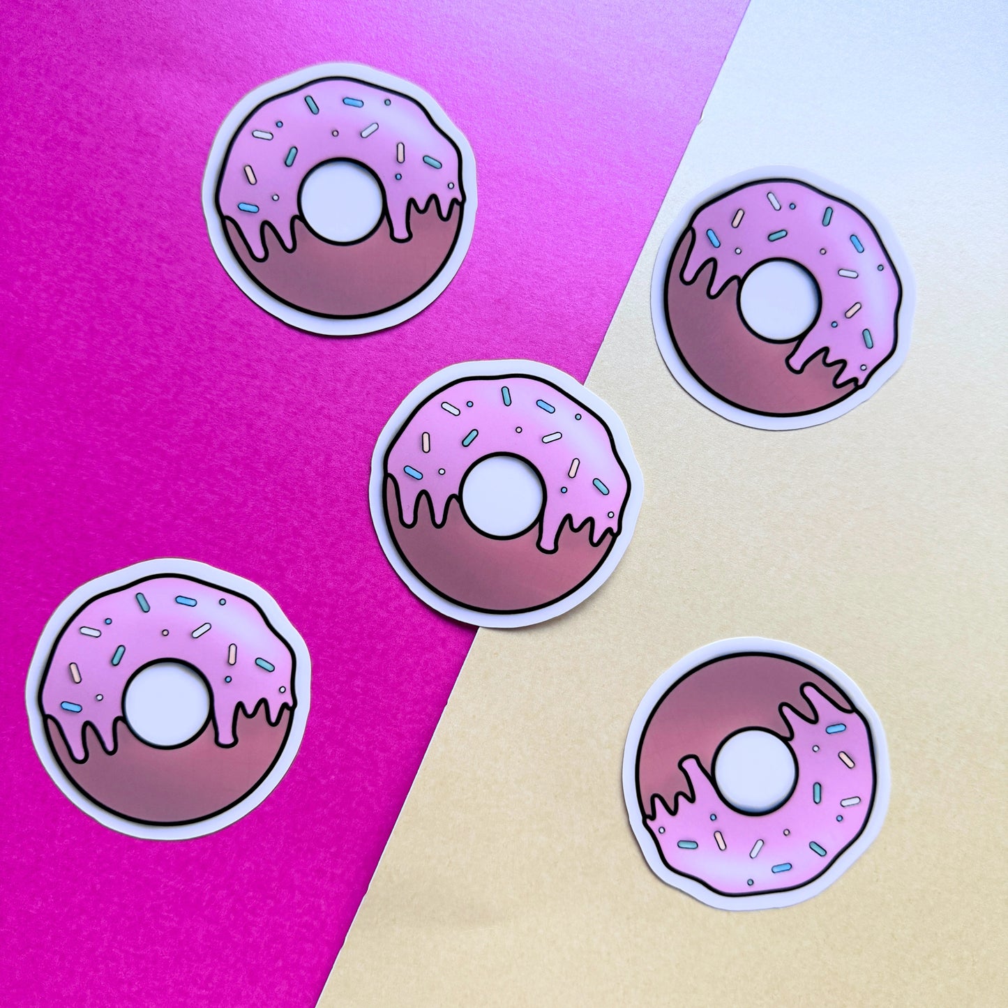 Donut Die Cut Sticker