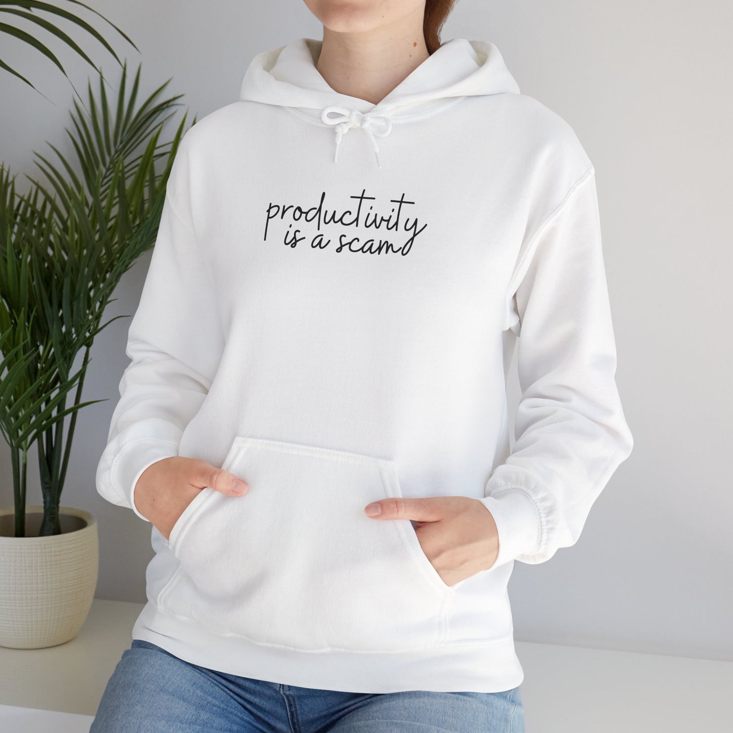 Productivity is a Scam Hoodie