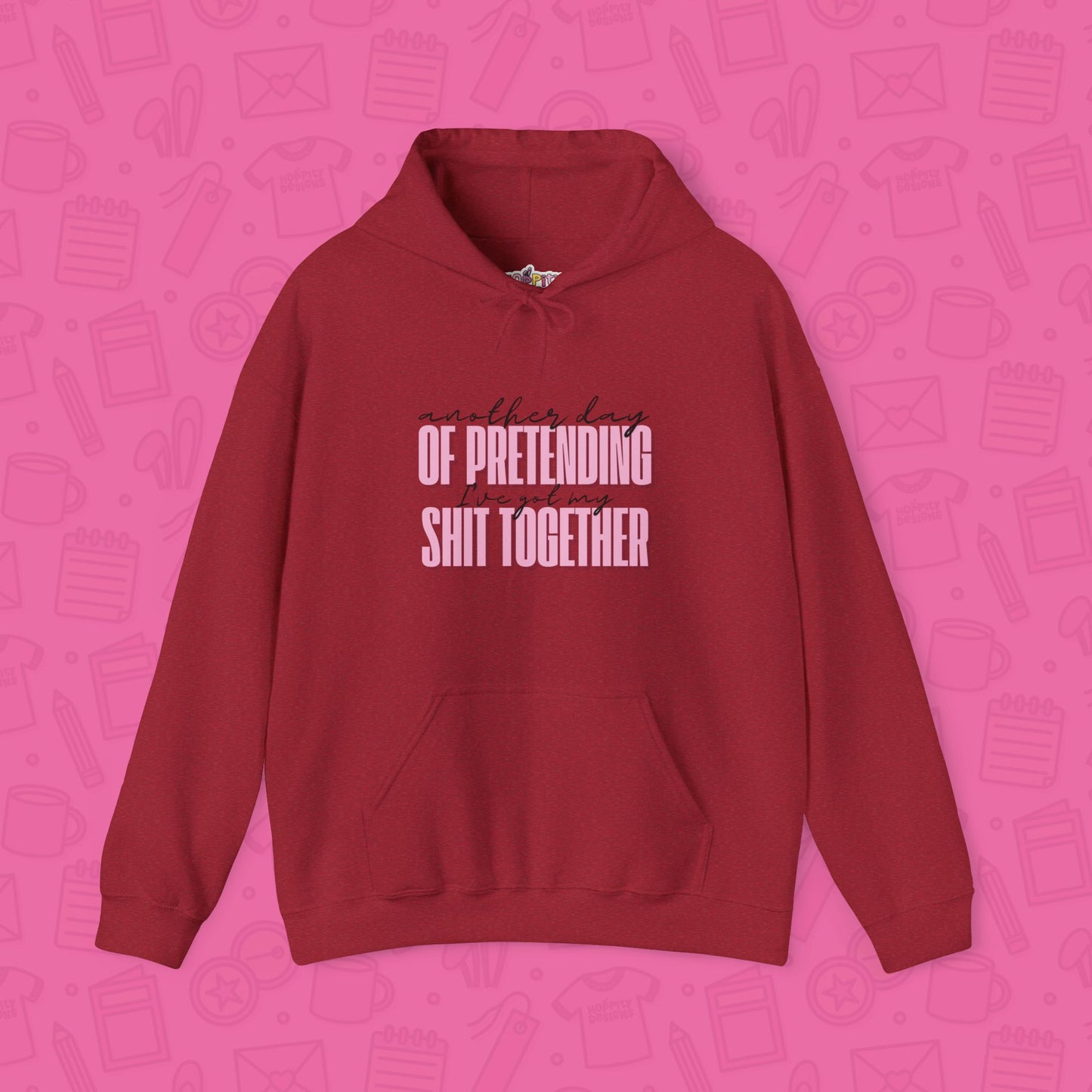 Another Day of Pretending I've Got My Shit Together Hoodie