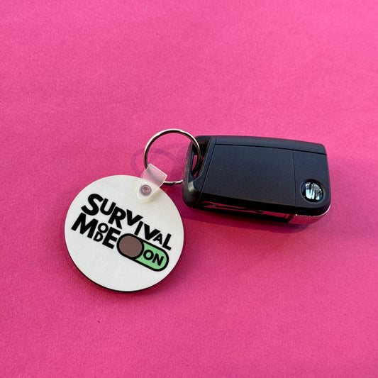 Survival Mode On Keyring