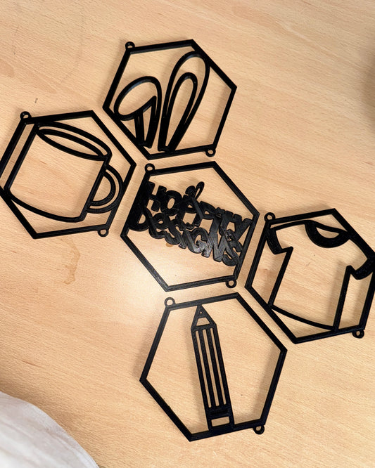Hexagon Logo Wall Signs