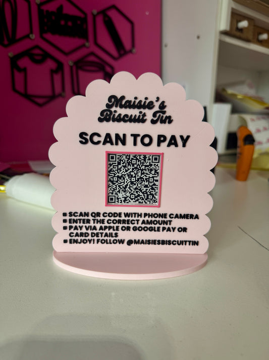 Payment Link QR Code Sign