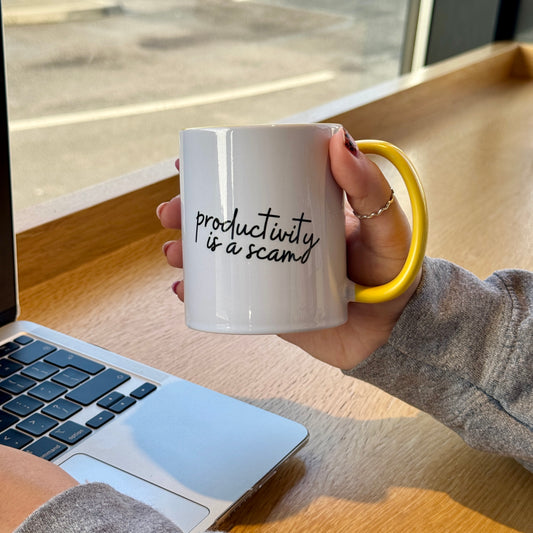 Productivity is A Scam 11oz Mug