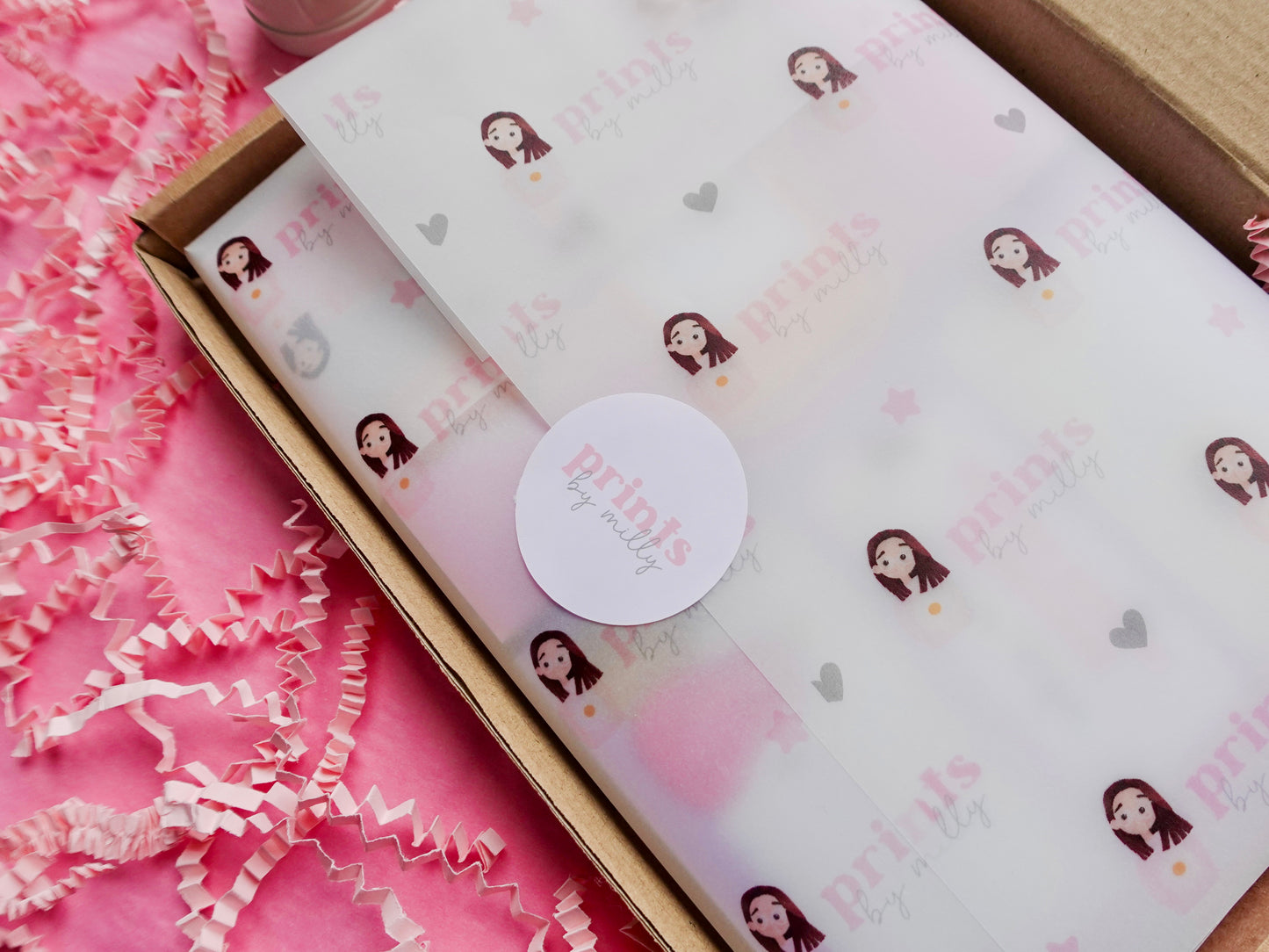 A3 Custom Printed Logo Vellum