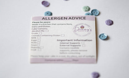 Custom Allergen Labels