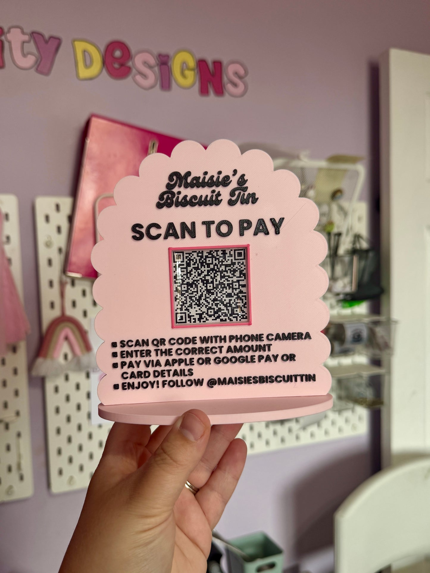 Payment Link QR Code Sign