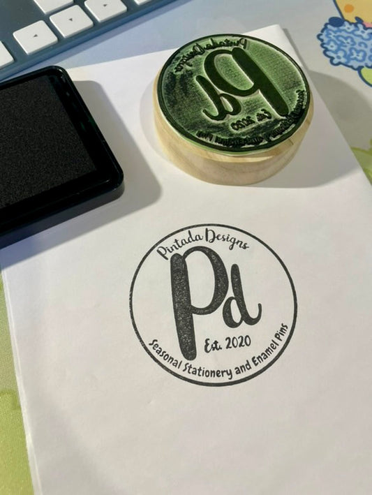 Custom Logo Rubber Stamp